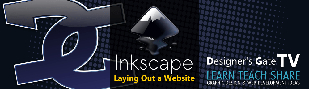 Laying Out a Website with Inkscape