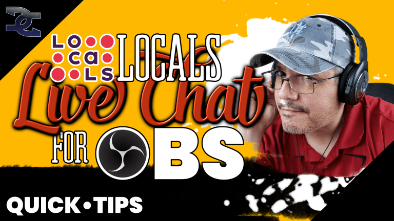 add live chat to obs